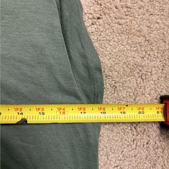 Nanette Lepore Green Linen Blend Short Sleeve Cami Blouse Top Size Small - Picture 5 of 10